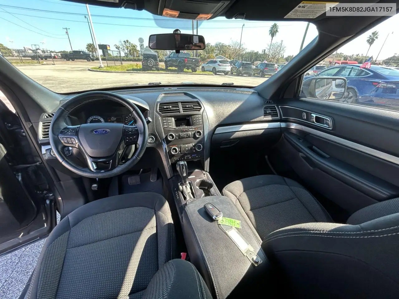 1FM5K8D82JGA17157 2018 Ford Explorer Xlt