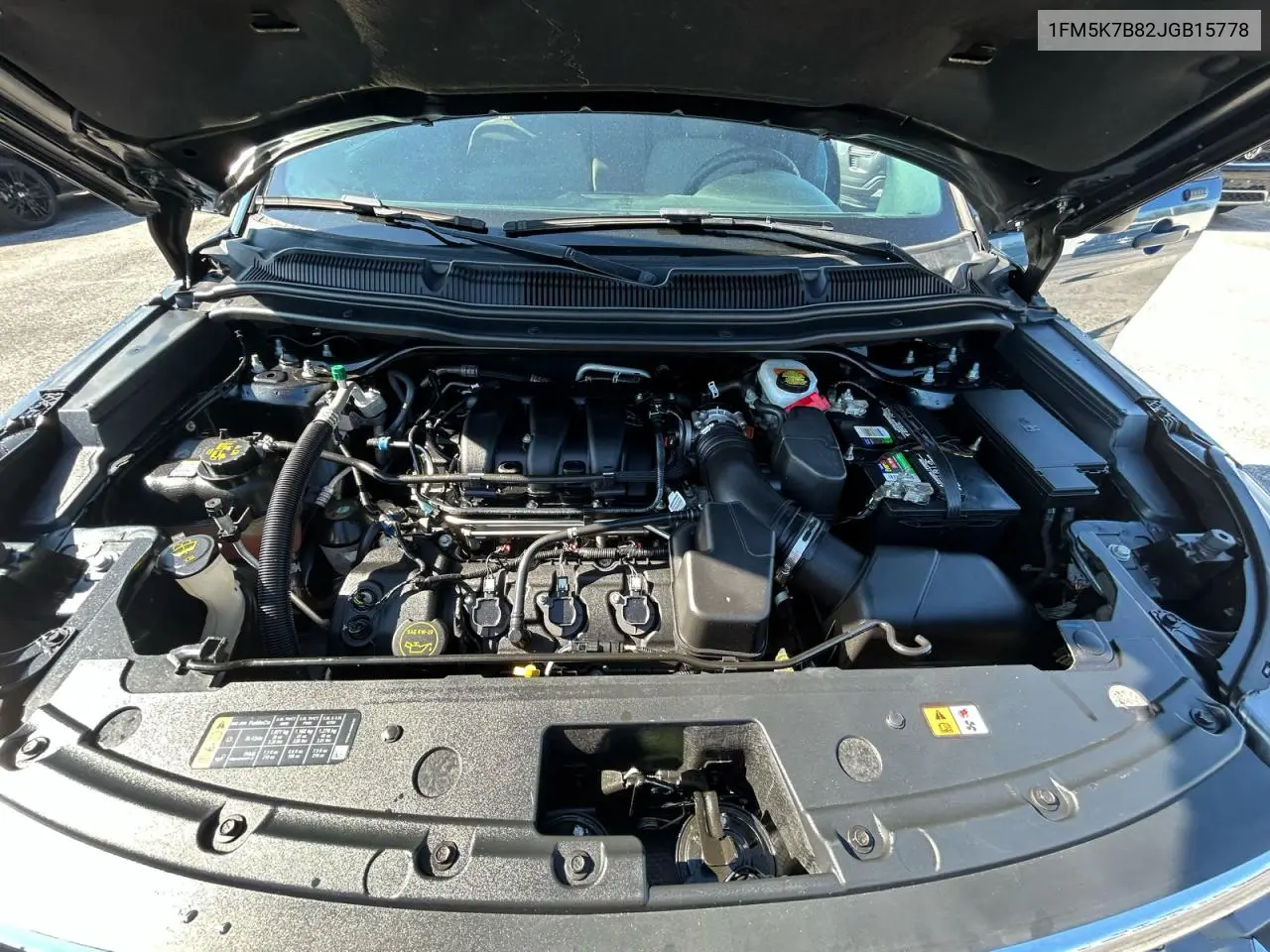1FM5K7B82JGB15778 2018 Ford Explorer