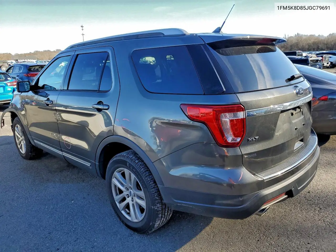 1FM5K8D85JGC79691 2018 Ford Explorer Xlt