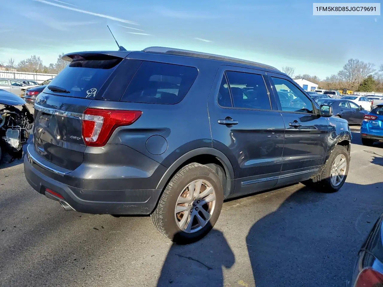 1FM5K8D85JGC79691 2018 Ford Explorer Xlt