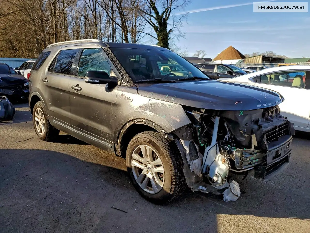 1FM5K8D85JGC79691 2018 Ford Explorer Xlt