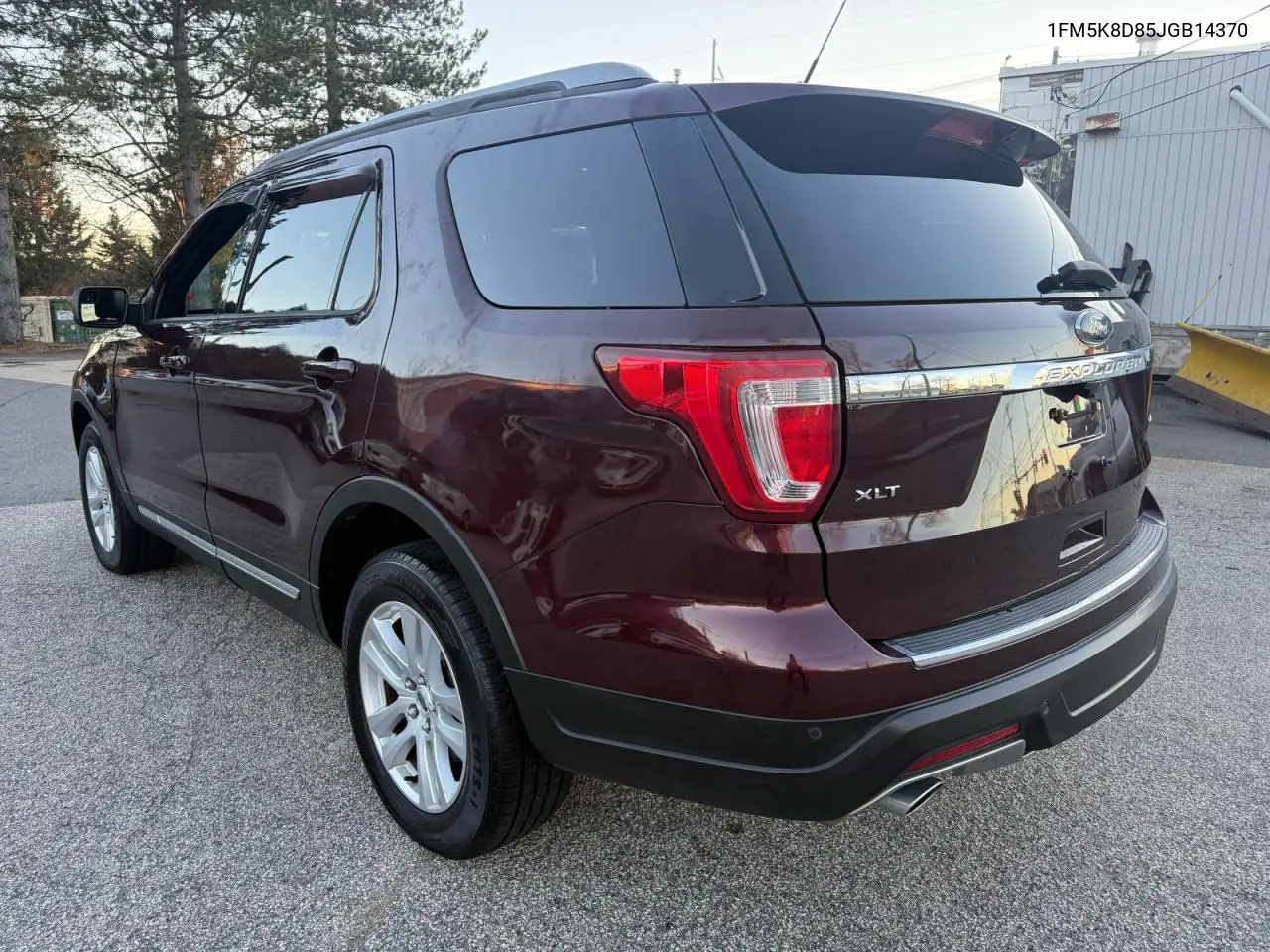 1FM5K8D85JGB14370 2018 Ford Explorer Xlt
