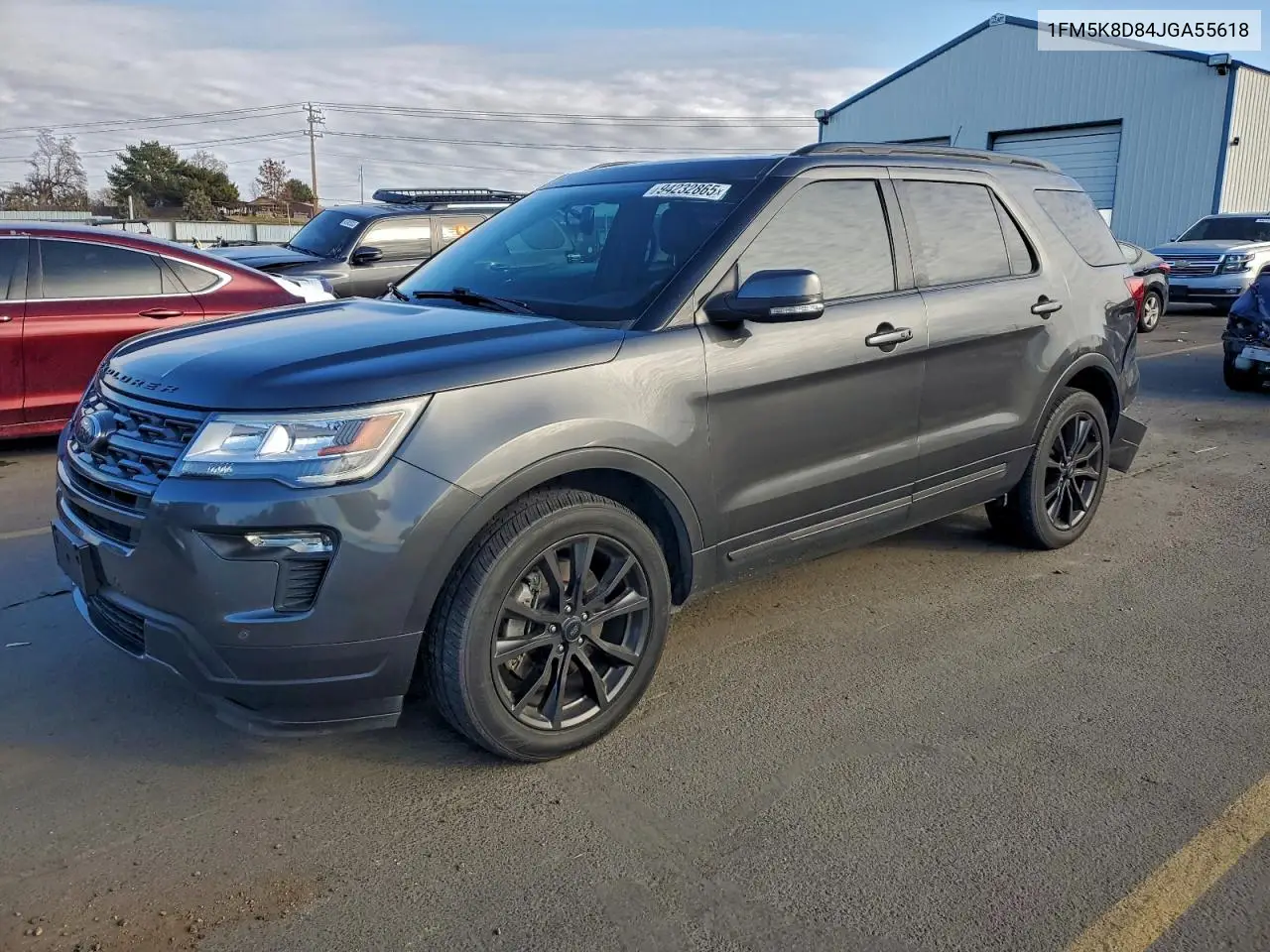1FM5K8D84JGA55618 2018 Ford Explorer Xlt