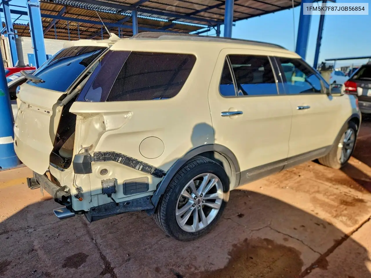 1FM5K7F87JGB56854 2018 Ford Explorer Limited