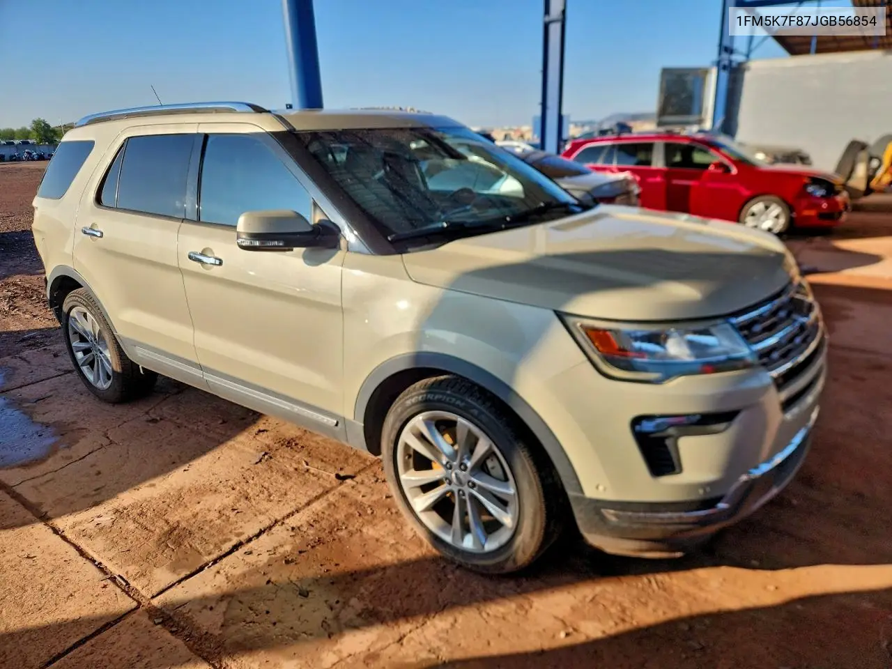 1FM5K7F87JGB56854 2018 Ford Explorer Limited
