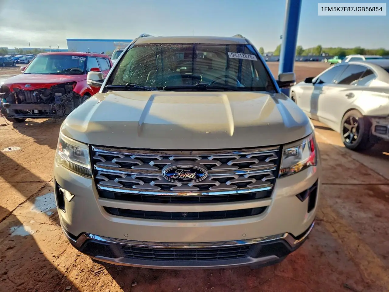 1FM5K7F87JGB56854 2018 Ford Explorer Limited