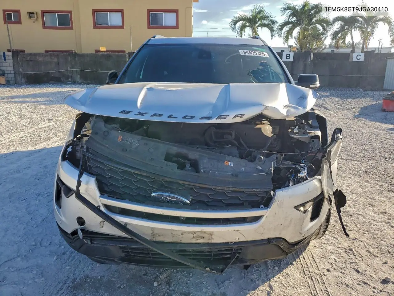 1FM5K8GT9JGA30410 2018 Ford Explorer Sport