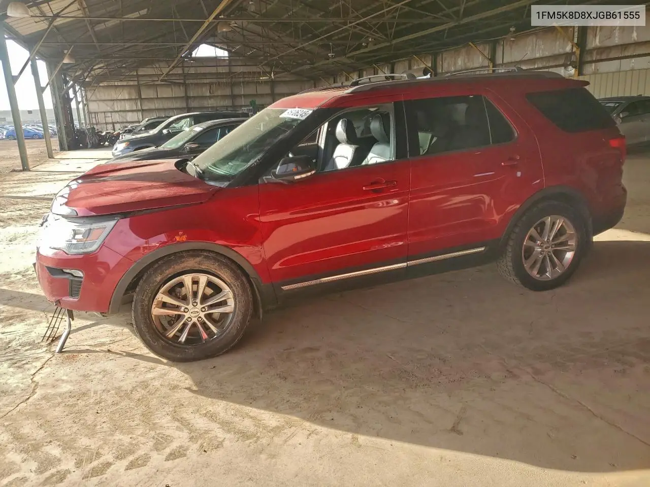 1FM5K8D8XJGB61555 2018 Ford Explorer Xlt
