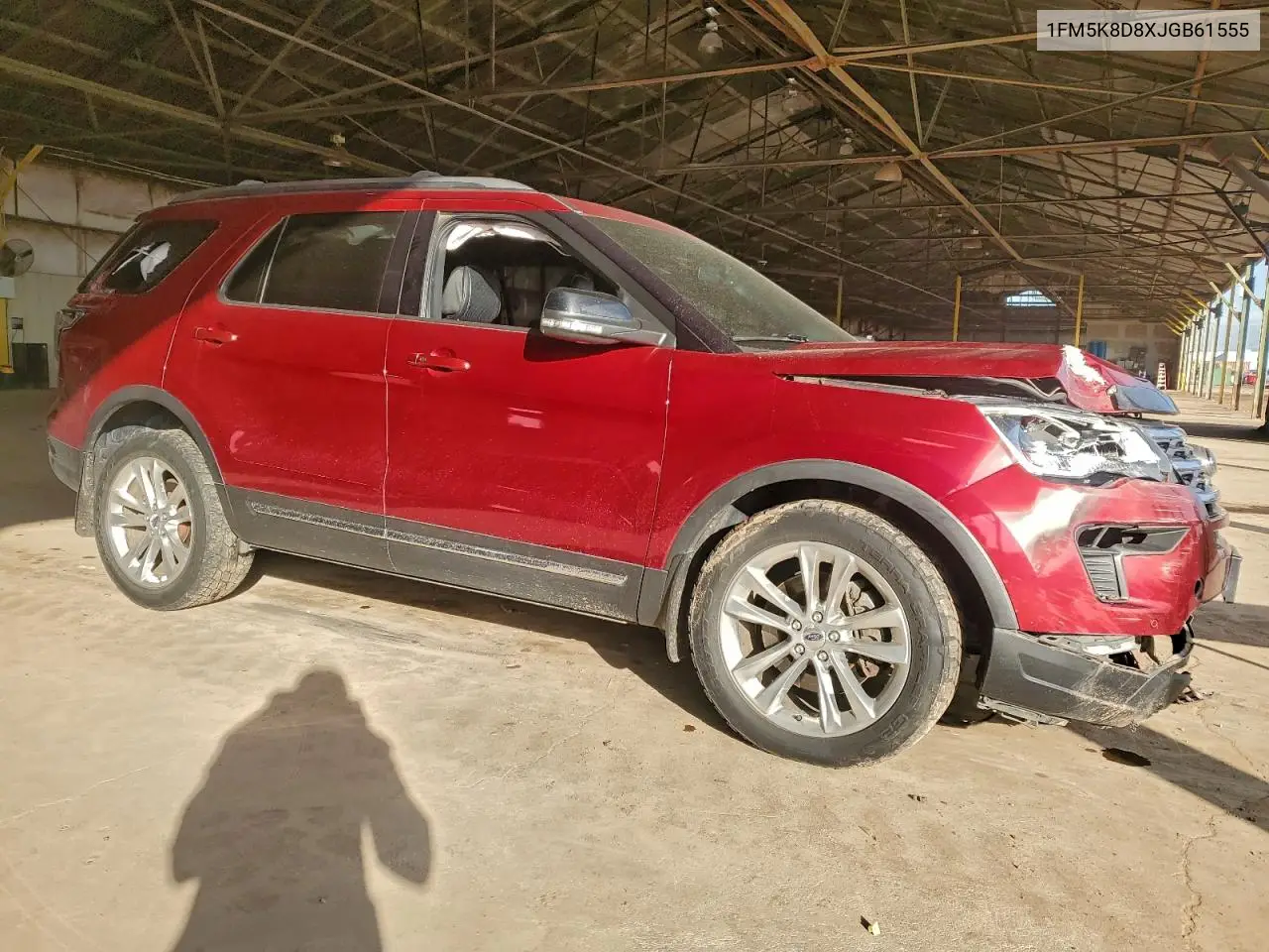 1FM5K8D8XJGB61555 2018 Ford Explorer Xlt