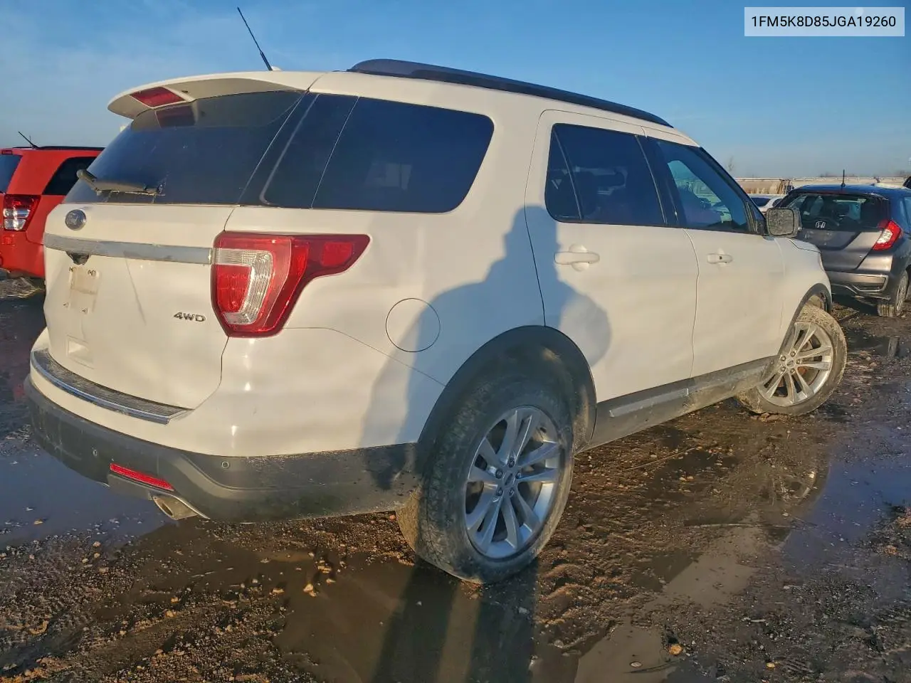 1FM5K8D85JGA19260 2018 Ford Explorer Xlt