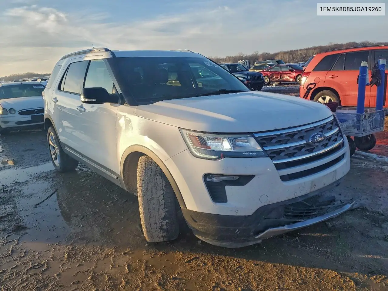 1FM5K8D85JGA19260 2018 Ford Explorer Xlt