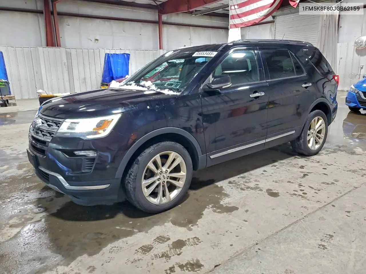 1FM5K8F80JGB62159 2018 Ford Explorer Limited
