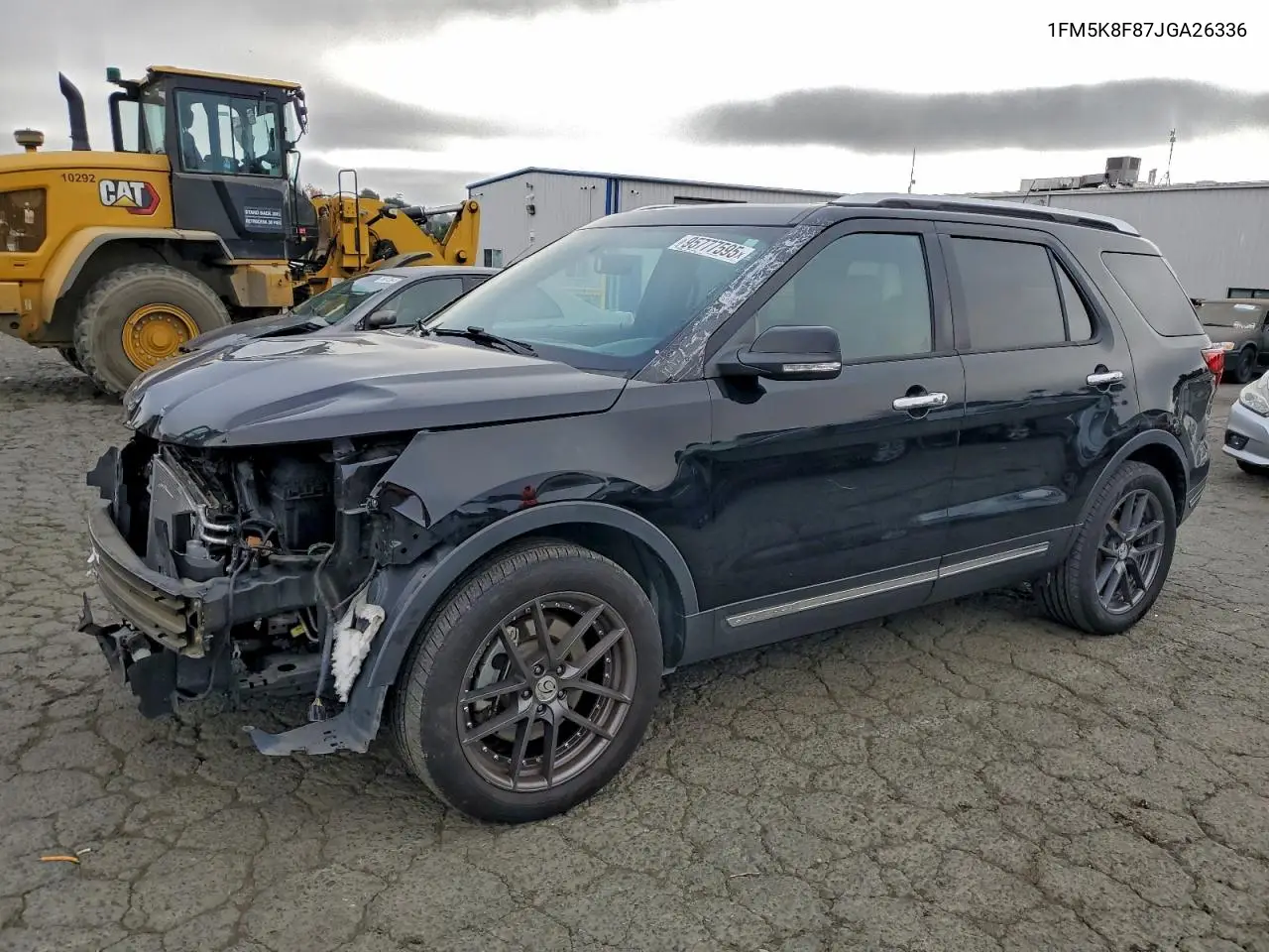 1FM5K8F87JGA26336 2018 Ford Explorer Limited
