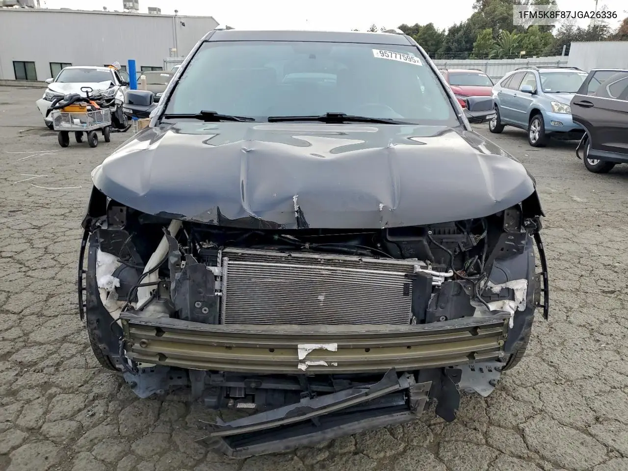 1FM5K8F87JGA26336 2018 Ford Explorer Limited