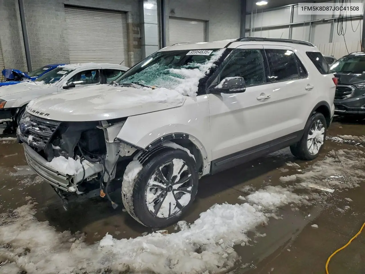 1FM5K8D87JGC41508 2018 Ford Explorer Xlt
