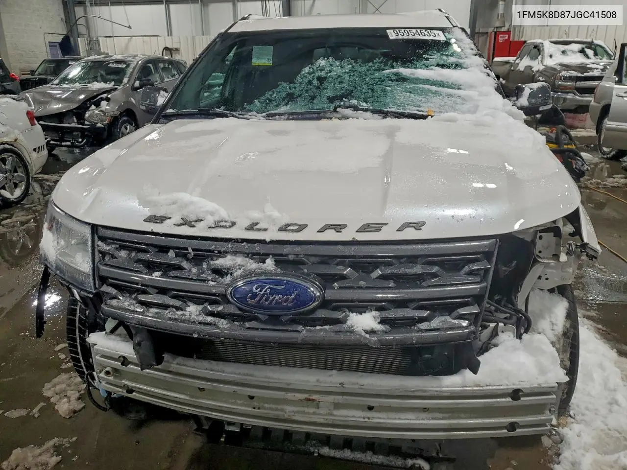 1FM5K8D87JGC41508 2018 Ford Explorer Xlt