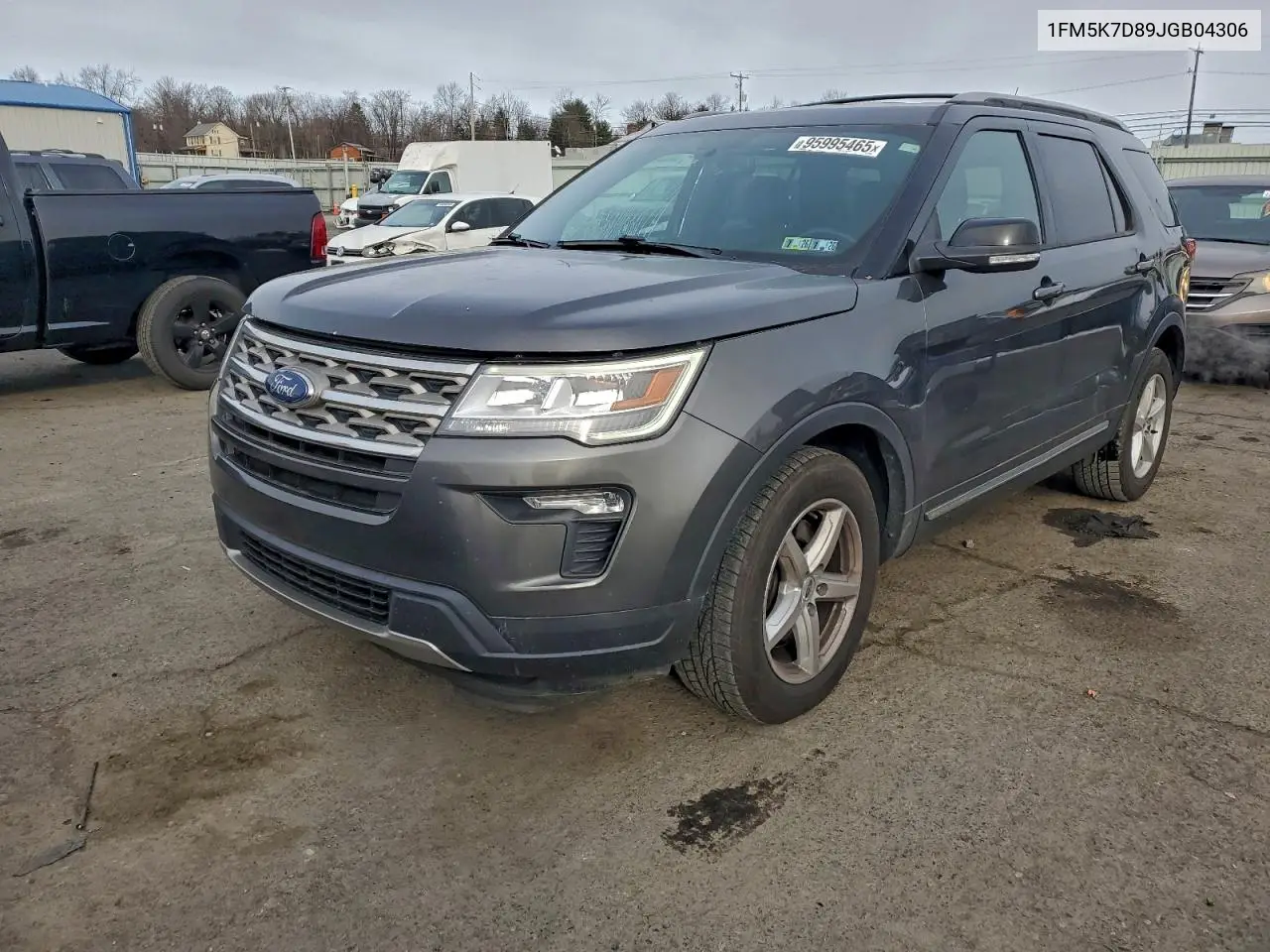 1FM5K7D89JGB04306 2018 Ford Explorer Xlt