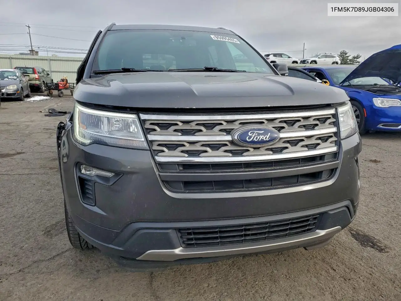 1FM5K7D89JGB04306 2018 Ford Explorer Xlt