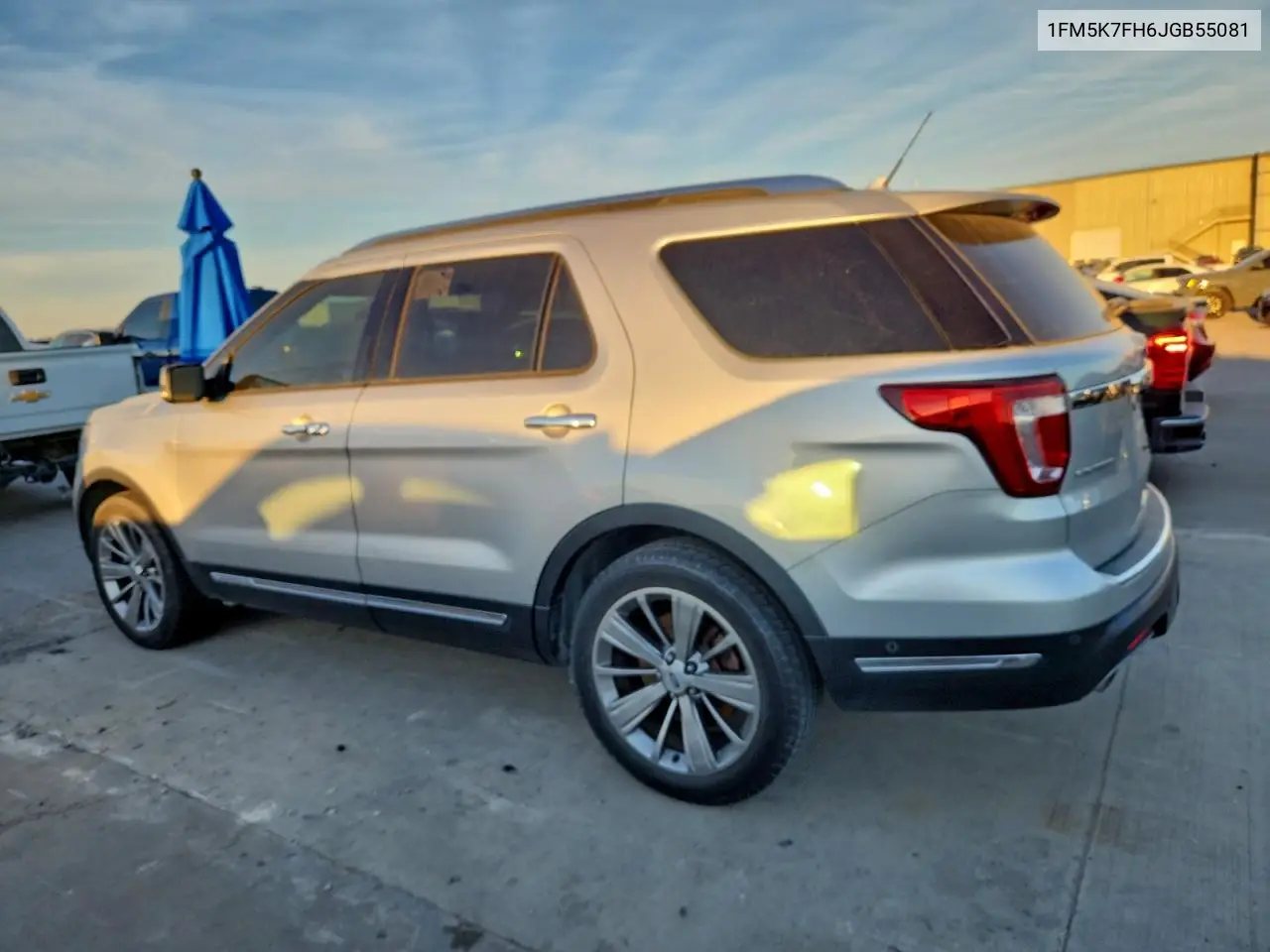 1FM5K7FH6JGB55081 2018 Ford Explorer Limited