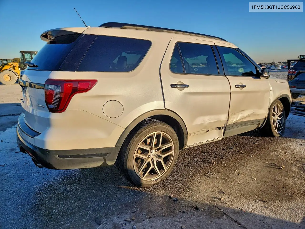 1FM5K8GT1JGC56960 2018 Ford Explorer Sport