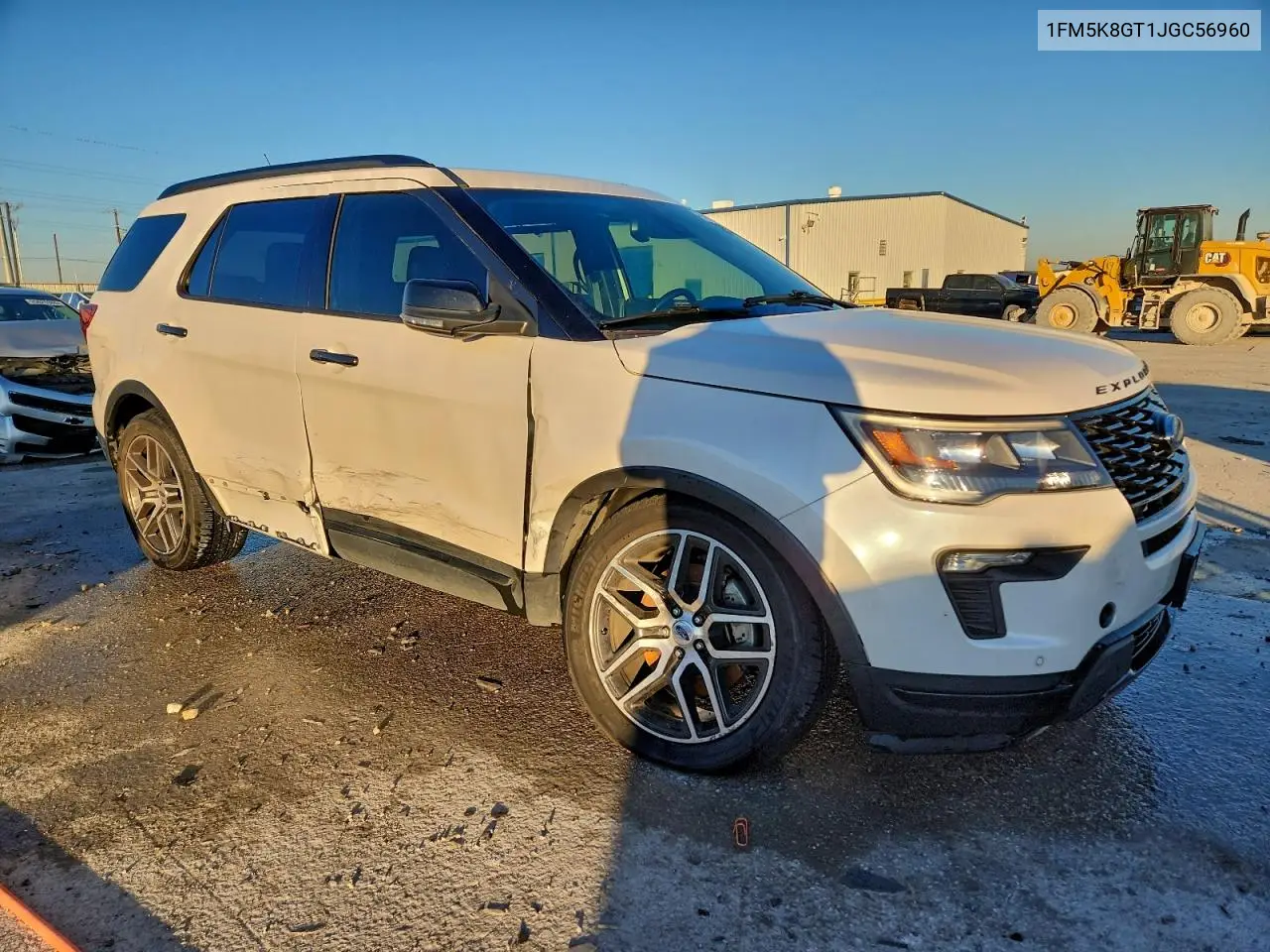1FM5K8GT1JGC56960 2018 Ford Explorer Sport