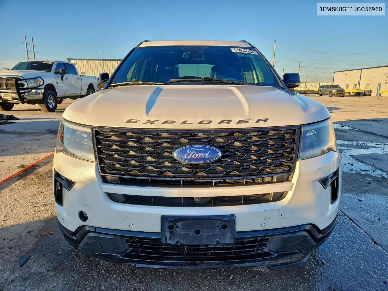 1FM5K8GT1JGC56960 2018 Ford Explorer Sport