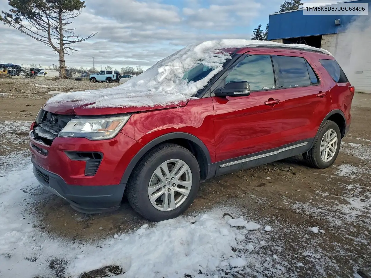 1FM5K8D87JGC68496 2018 Ford Explorer Xlt