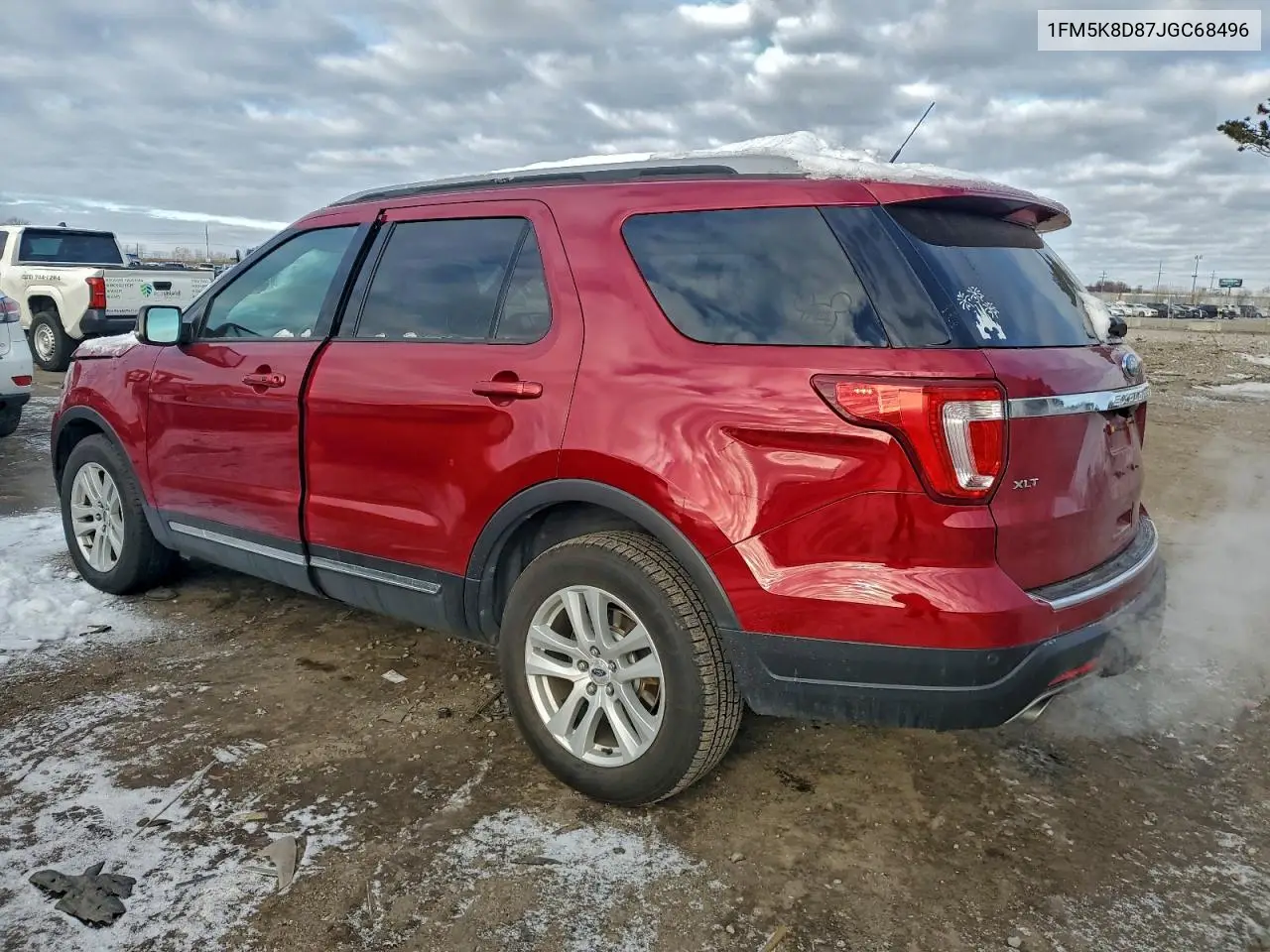 1FM5K8D87JGC68496 2018 Ford Explorer Xlt