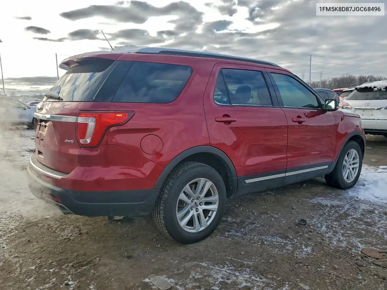1FM5K8D87JGC68496 2018 Ford Explorer Xlt