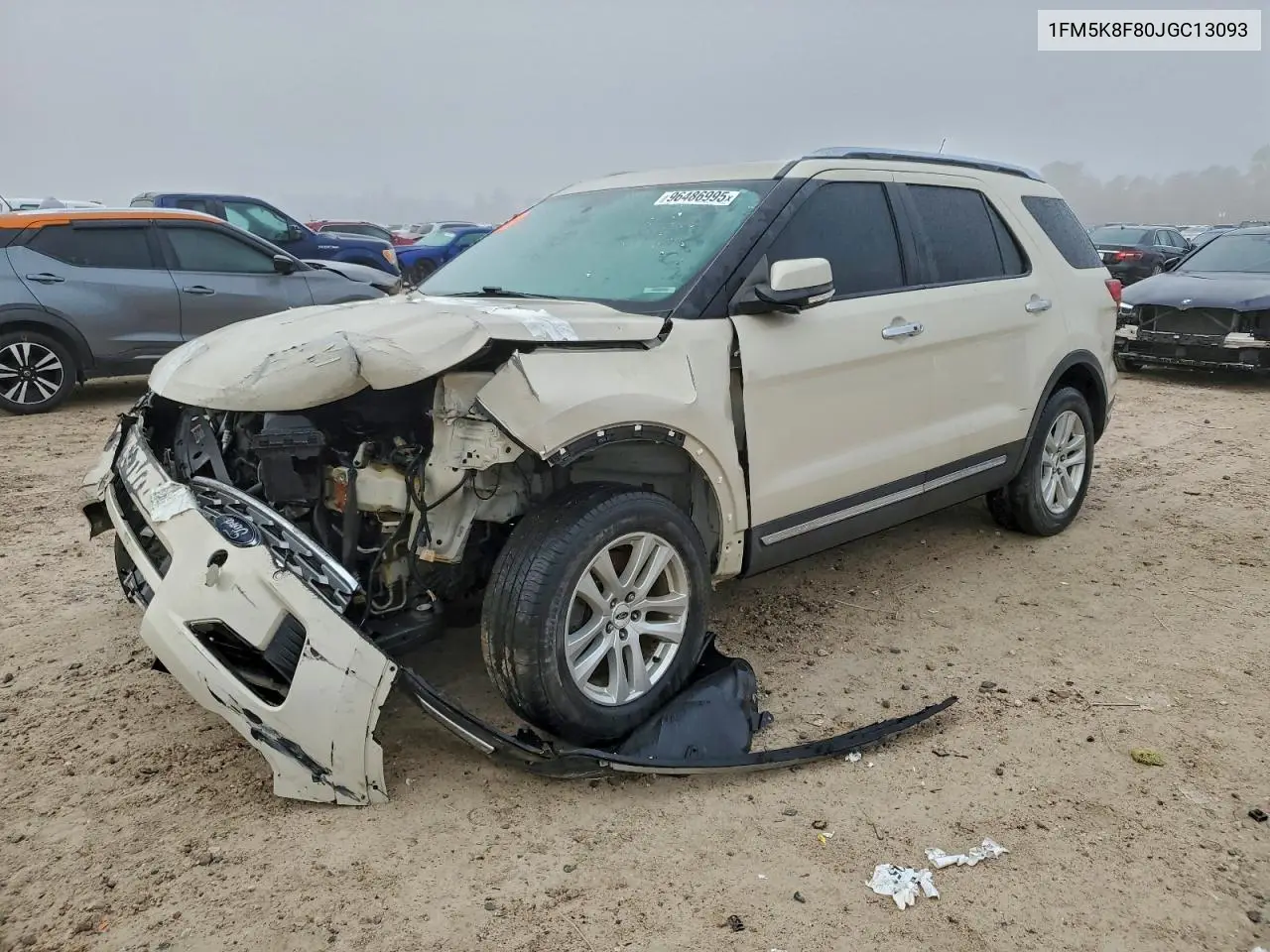 1FM5K8F80JGC13093 2018 Ford Explorer Limited