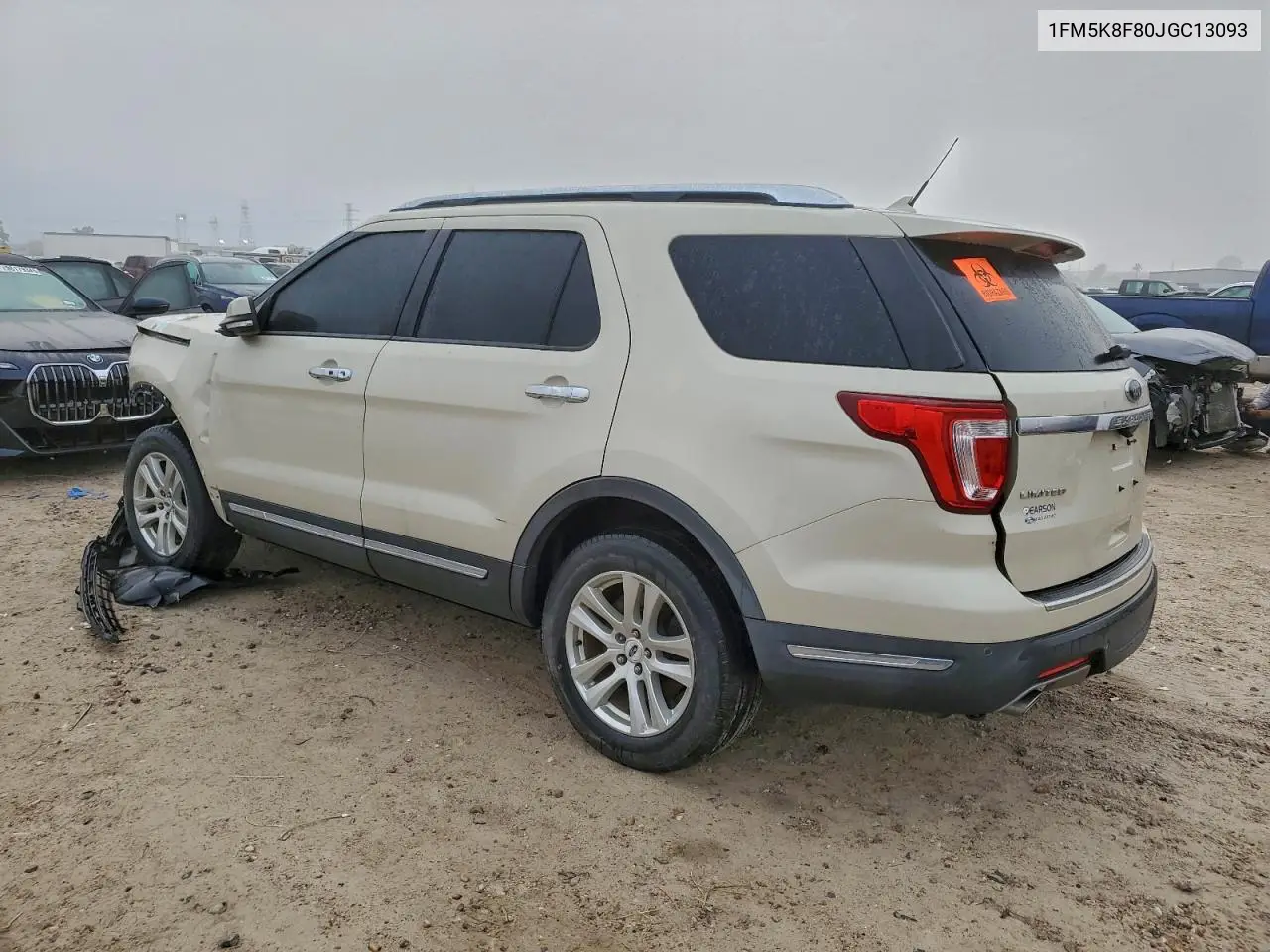 1FM5K8F80JGC13093 2018 Ford Explorer Limited