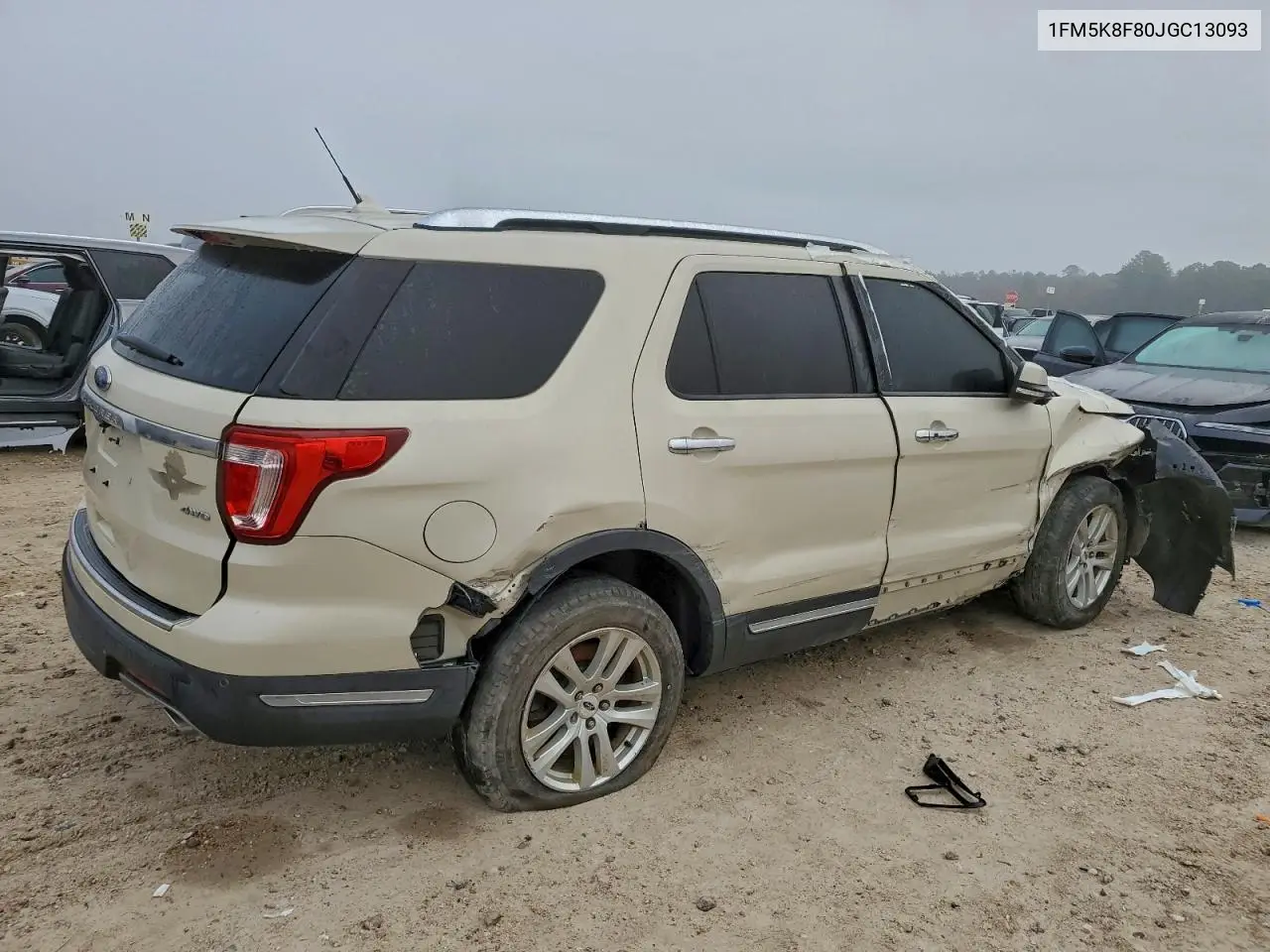 1FM5K8F80JGC13093 2018 Ford Explorer Limited