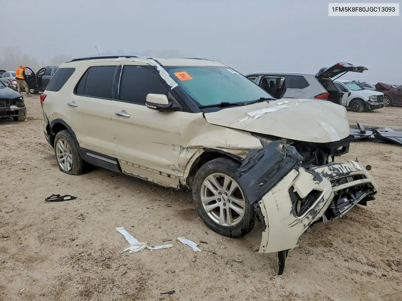 1FM5K8F80JGC13093 2018 Ford Explorer Limited