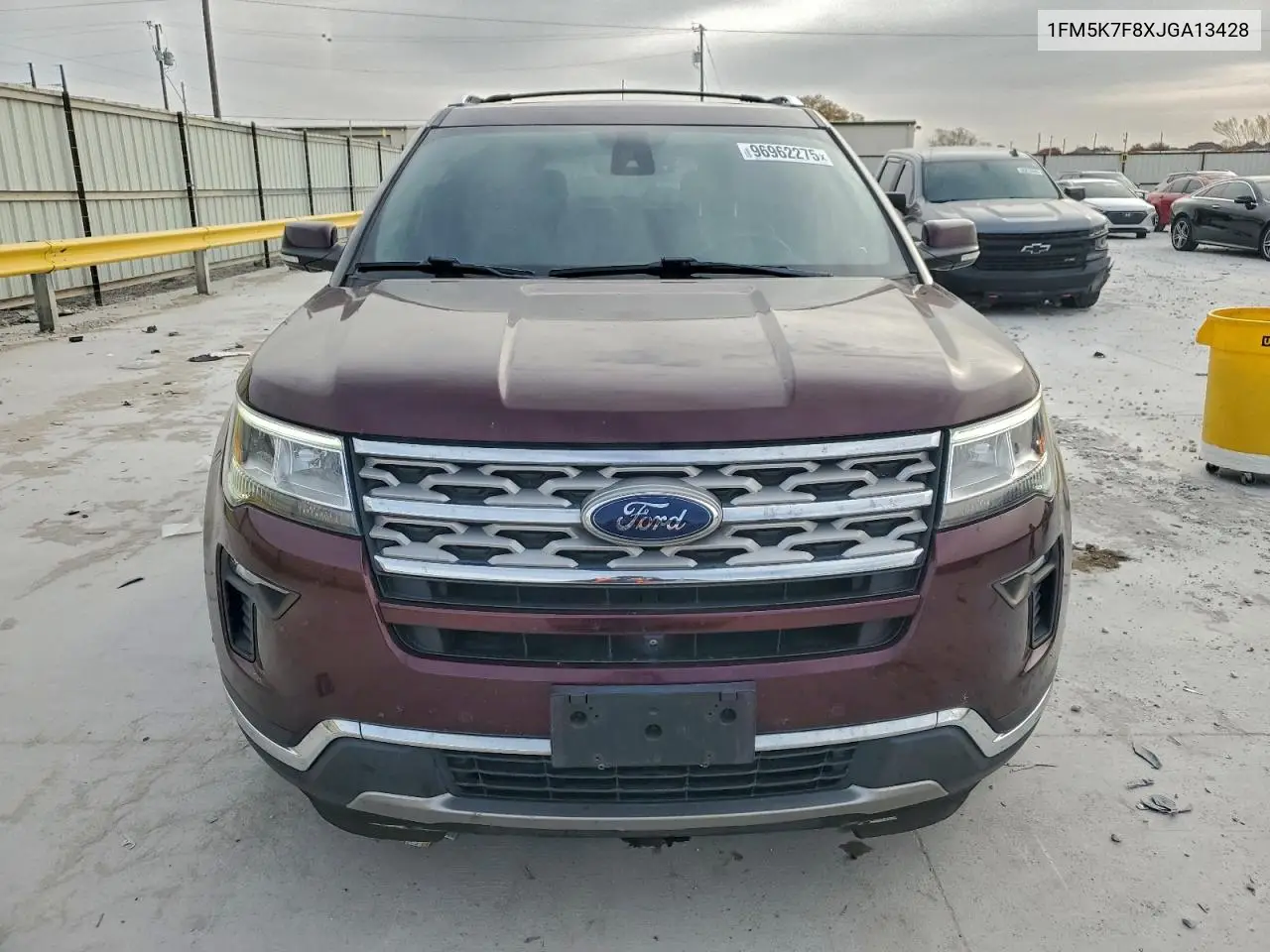 1FM5K7F8XJGA13428 2018 Ford Explorer Limited