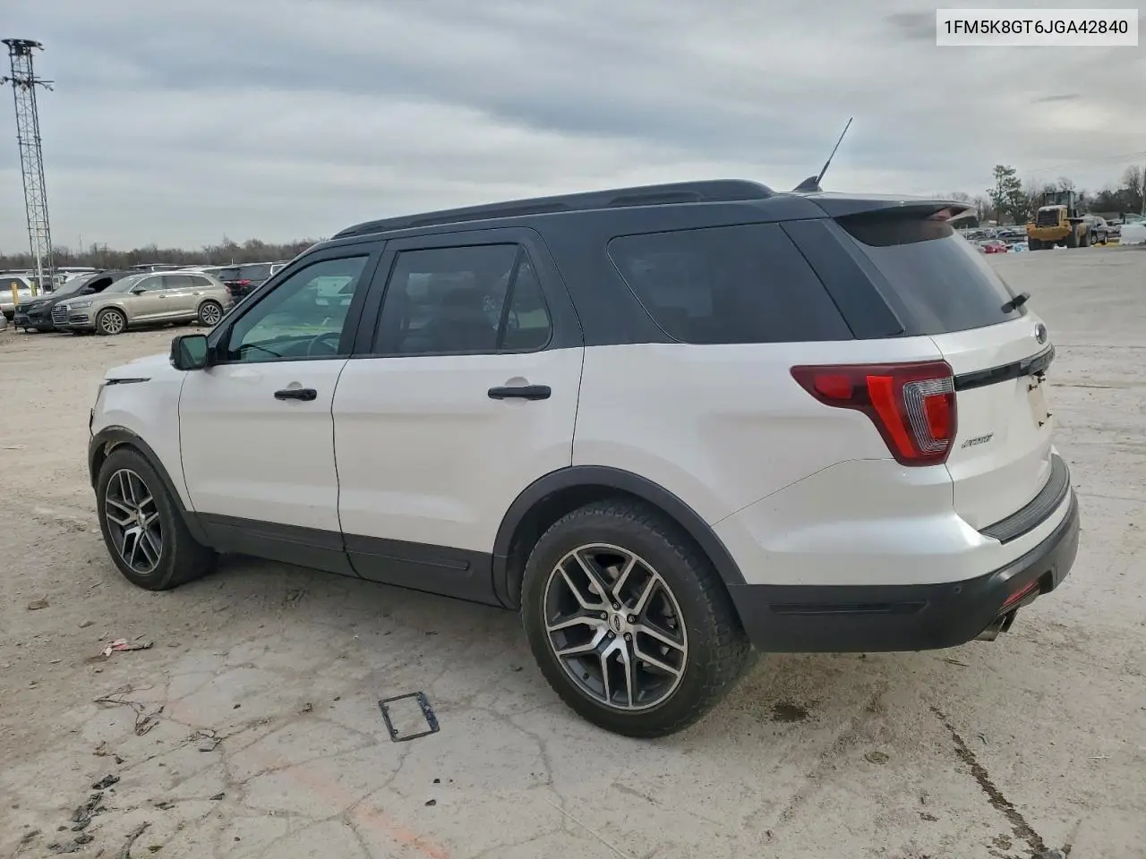1FM5K8GT6JGA42840 2018 Ford Explorer Sport