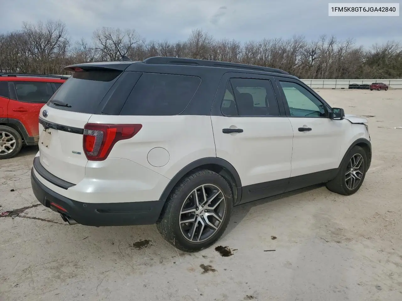 1FM5K8GT6JGA42840 2018 Ford Explorer Sport