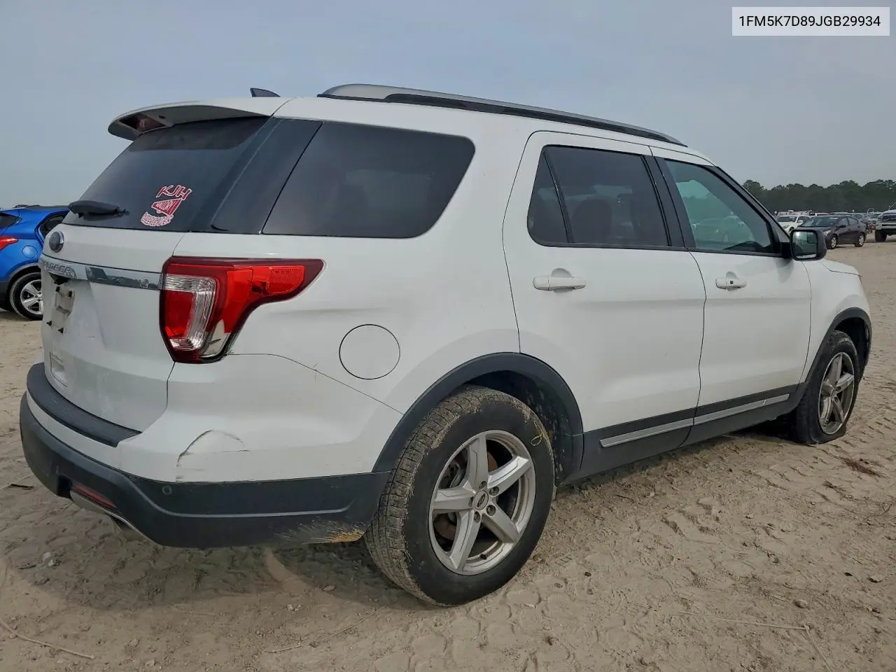 1FM5K7D89JGB29934 2018 Ford Explorer Xlt