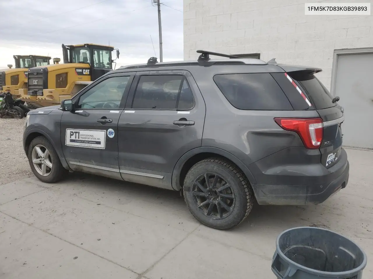 1FM5K7D83KGB39893 2019 Ford Explorer Xlt