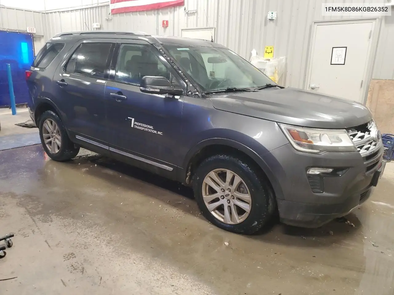 1FM5K8D86KGB26352 2019 Ford Explorer Xlt