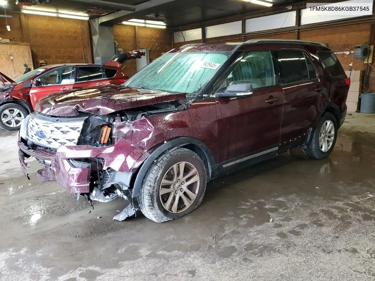1FM5K8D86KGB37545 2019 Ford Explorer Xlt
