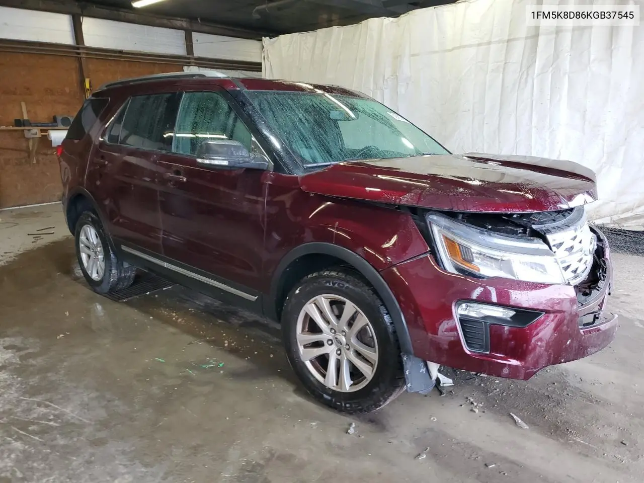 1FM5K8D86KGB37545 2019 Ford Explorer Xlt
