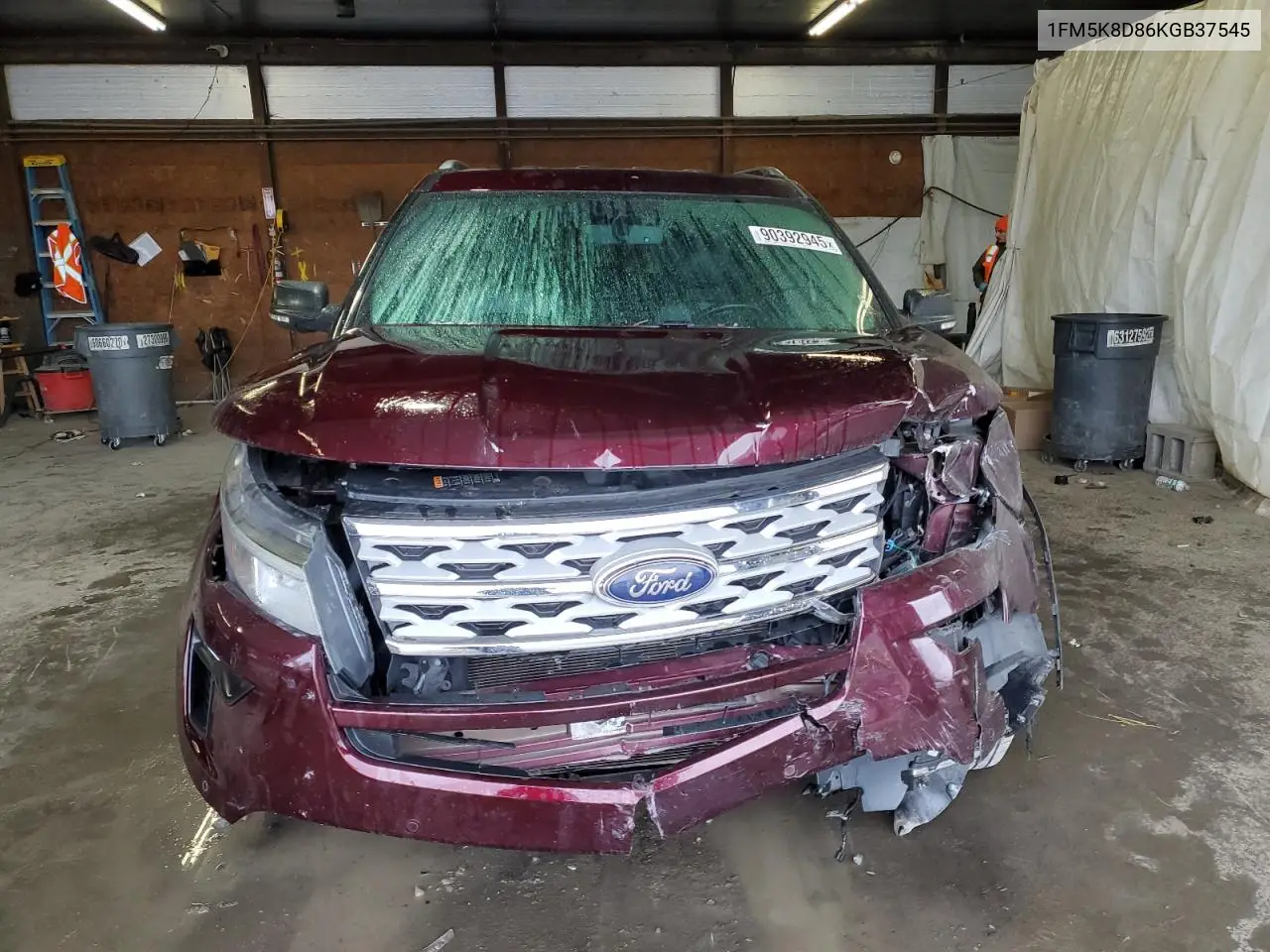 1FM5K8D86KGB37545 2019 Ford Explorer Xlt