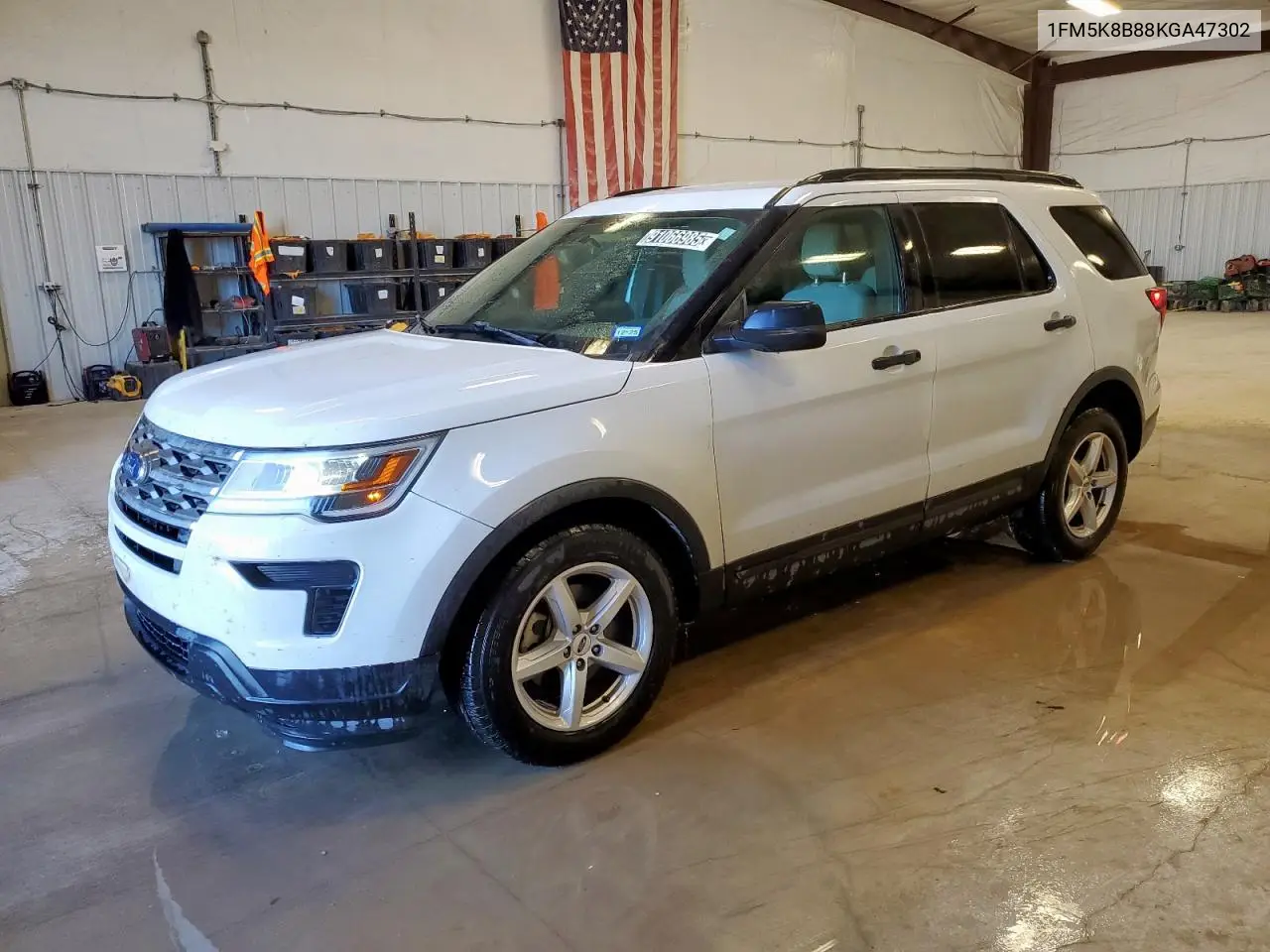 1FM5K8B88KGA47302 2019 Ford Explorer