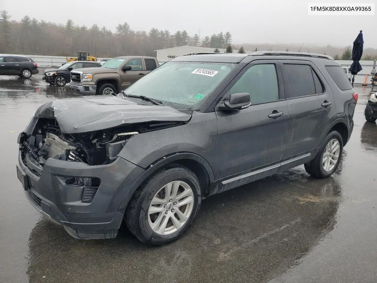 1FM5K8D8XKGA99365 2019 Ford Explorer Xlt
