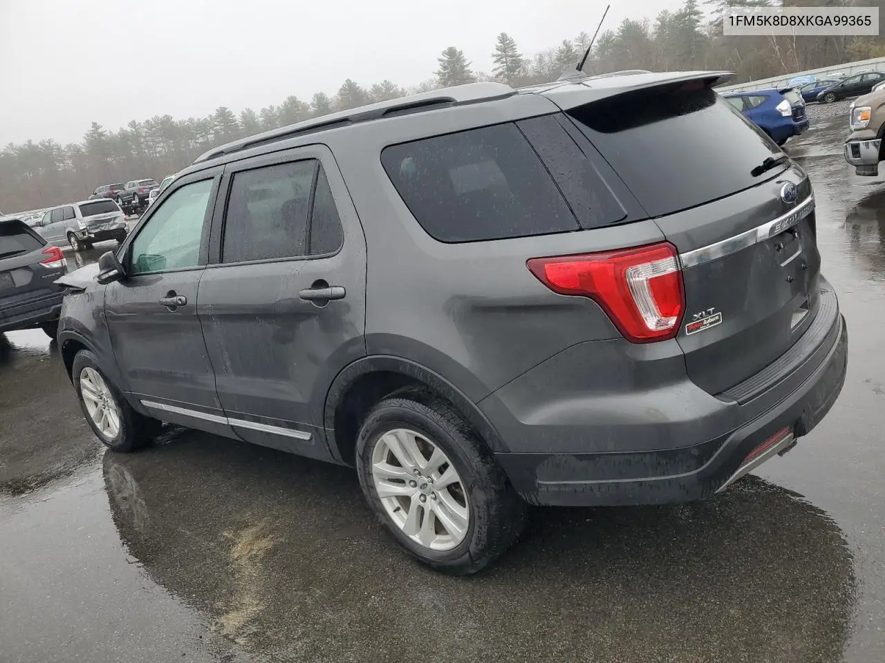 1FM5K8D8XKGA99365 2019 Ford Explorer Xlt
