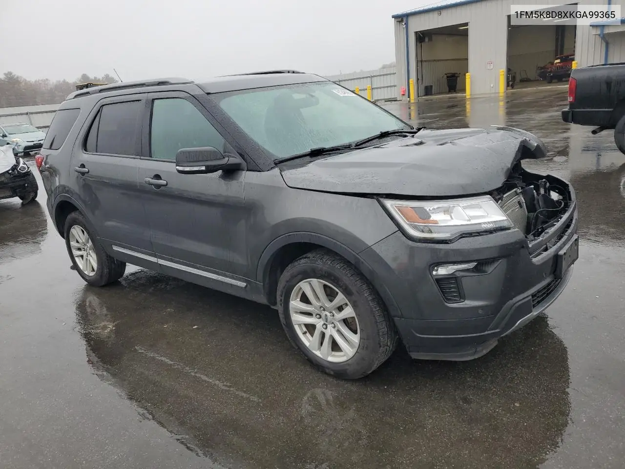 1FM5K8D8XKGA99365 2019 Ford Explorer Xlt