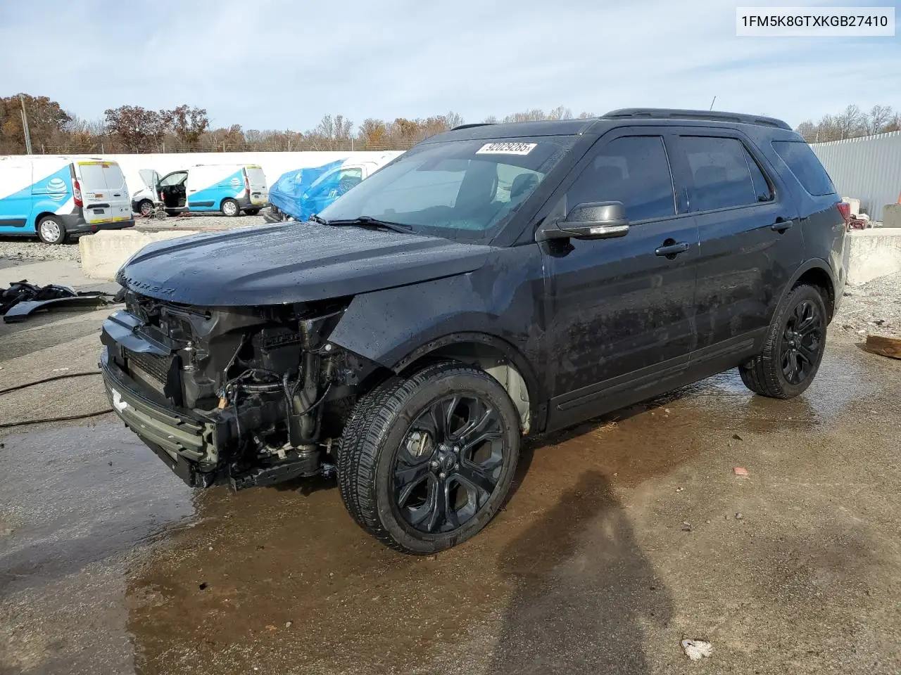 1FM5K8GTXKGB27410 2019 Ford Explorer Sport