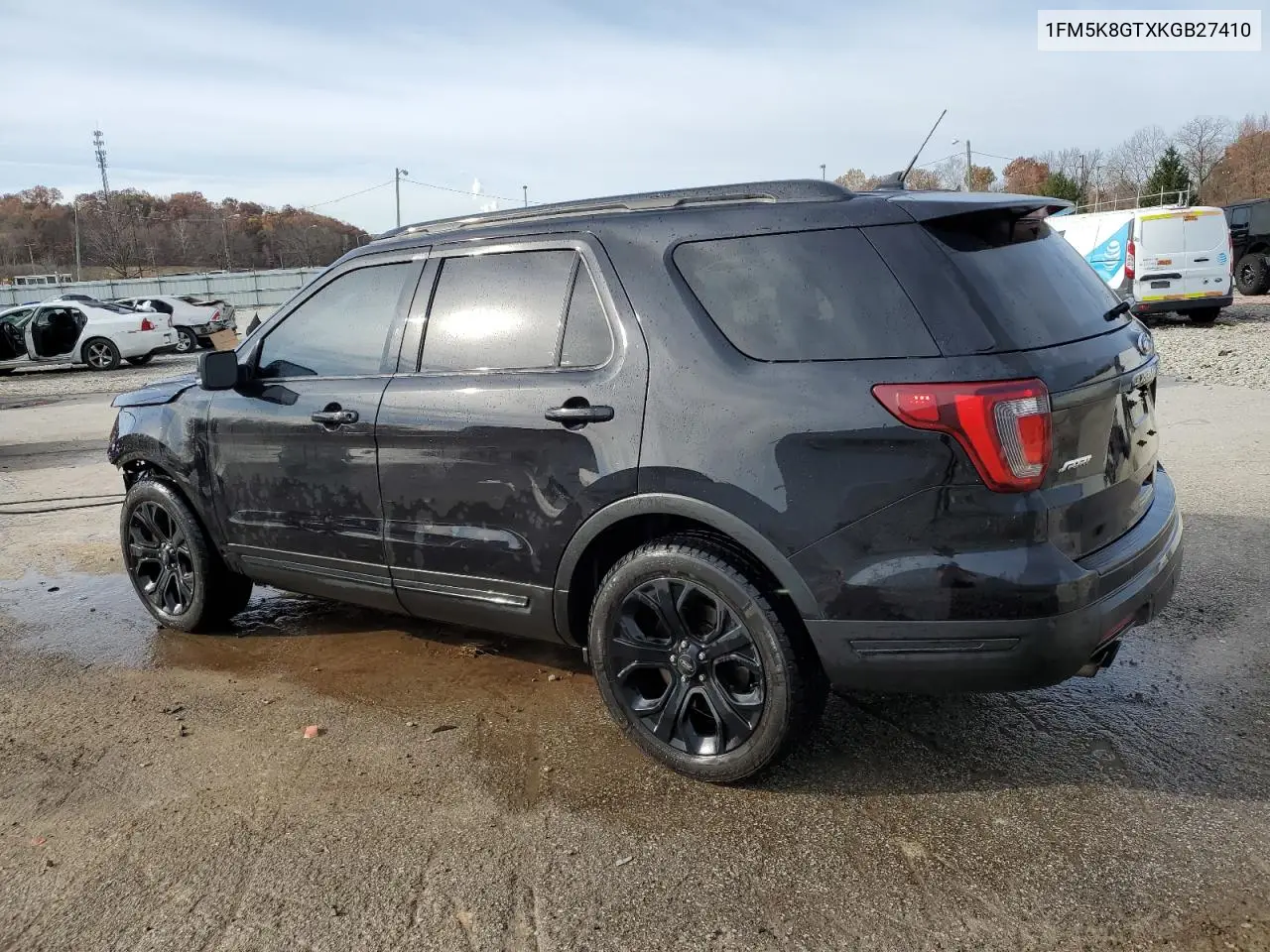 1FM5K8GTXKGB27410 2019 Ford Explorer Sport