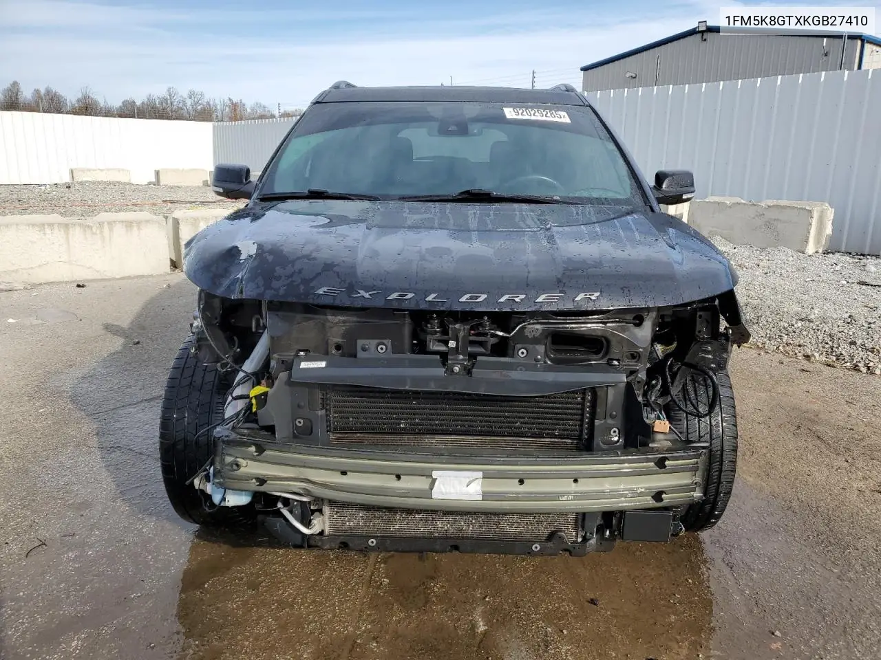 1FM5K8GTXKGB27410 2019 Ford Explorer Sport