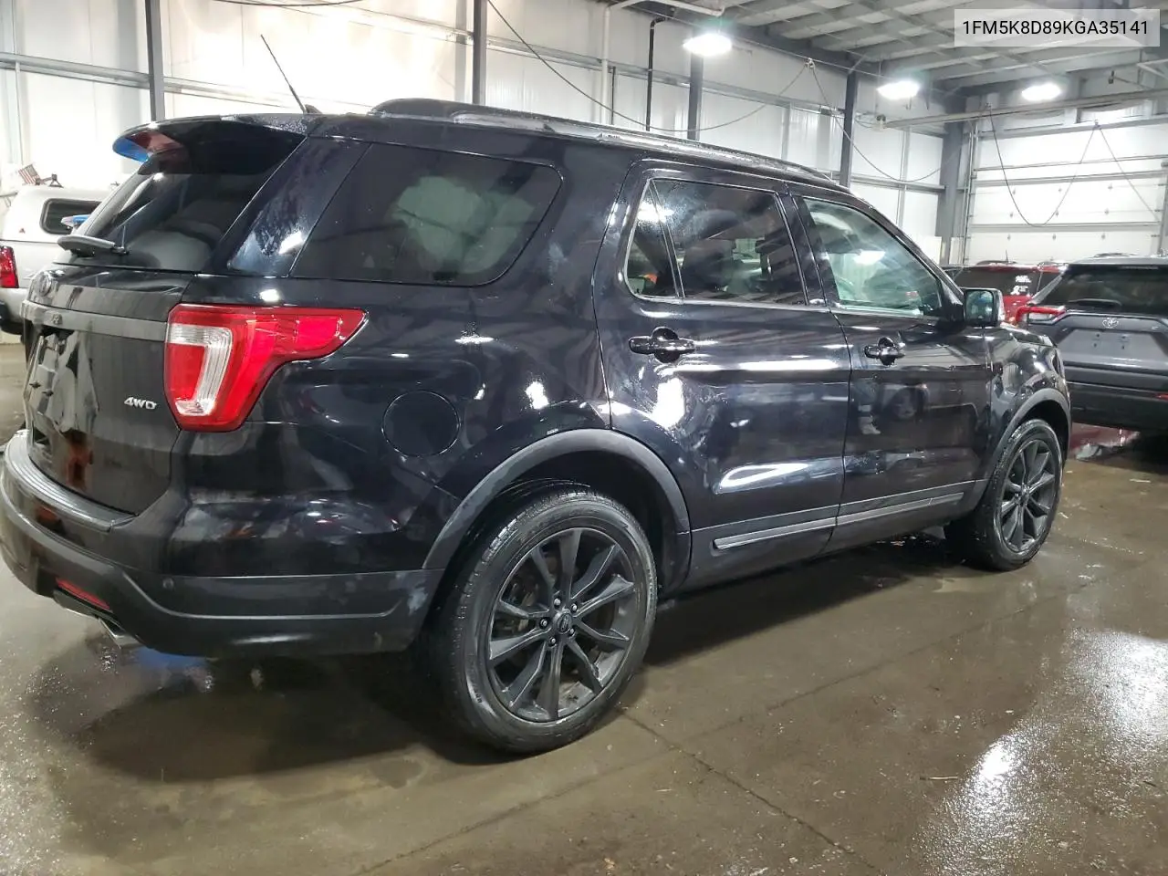 1FM5K8D89KGA35141 2019 Ford Explorer Xlt